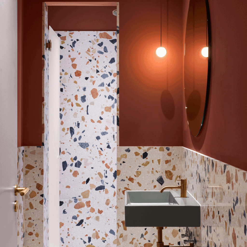 Terrazzo bathrooms – 12 ideas and design advice