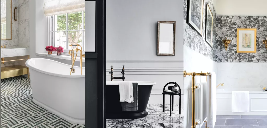 Black and White Bathroom Ideas – 10 Monochrome Looks To Inspire Your Next Remodel