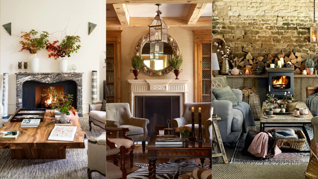 Fall mantel ideas – 10 tips for autumnal mantelpieces and fireplace decor