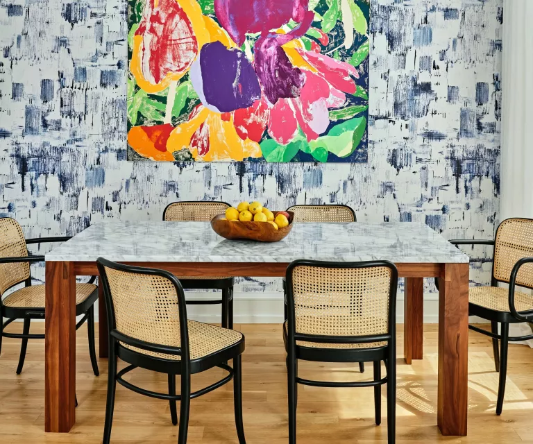 A tiny house that embraces color and pattern? This maximalist space shows you how it is done