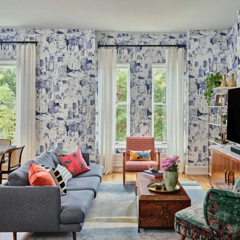 A tiny house that embraces color and pattern? This maximalist space shows you how it is done