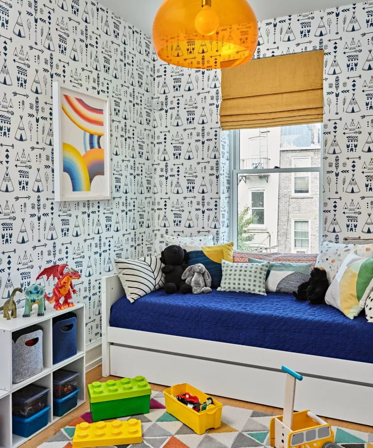 A tiny house that embraces color and pattern? This maximalist space shows you how it is done